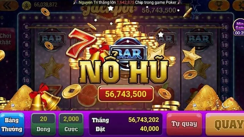 Tựa game nổ hũ mang đến giải thưởng lớn