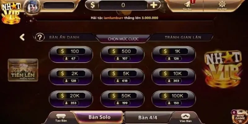 Những bí quyết đánh game bài Tiến lên miền Nam giành chiến thắng