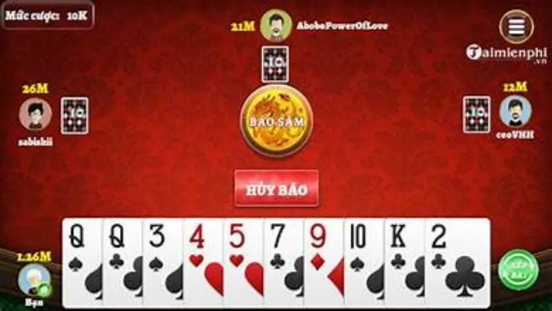 Game bài sâm lốc trên nền tảng nhà cái nhatvip